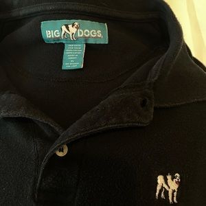 BIG DOGS vintage men’s polo shirt size xl